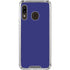 Navy Blue Solid Galaxy A30 Clear Case