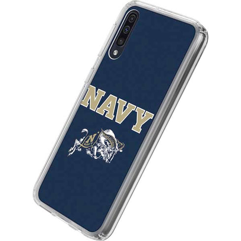 United States Naval Academy Navy Logo Galaxy A50 Clear Case