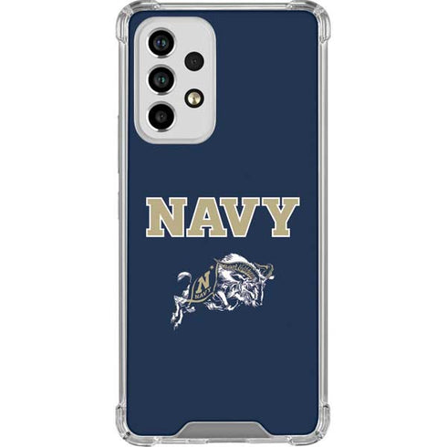 United States Naval Academy Navy Logo Galaxy A53 5G Clear Case