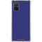 Navy Blue Solid Galaxy A71 5G Clear Case