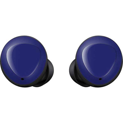 Navy Blue Solid Galaxy Buds Skin