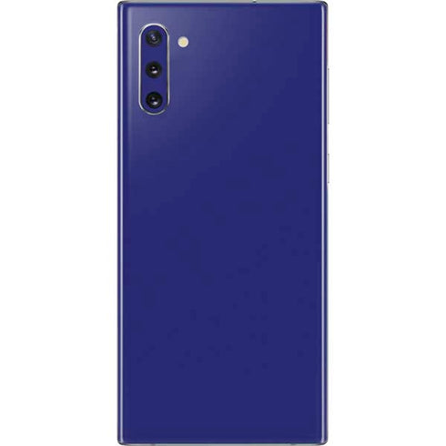 Navy Blue Solid Galaxy Note 10 Skin