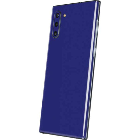 Navy Blue Solid Galaxy Note 10 Skin