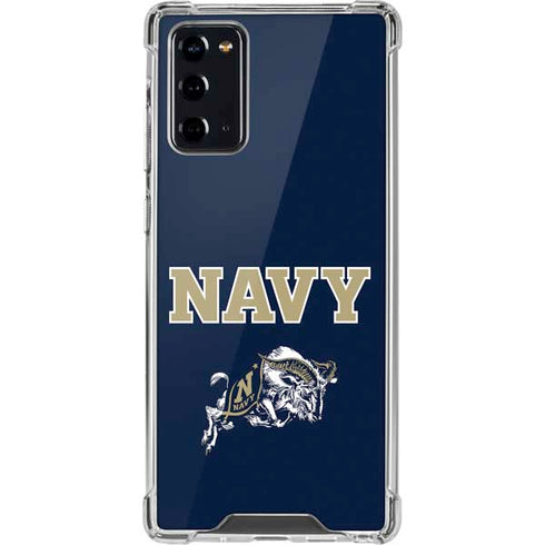 United States Naval Academy Navy Logo Galaxy Note20 5G Clear Case
