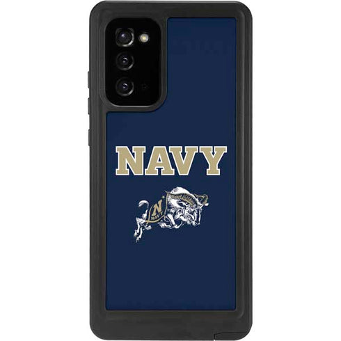 United States Naval Academy Navy Logo Galaxy Note20 5G Waterproof Case