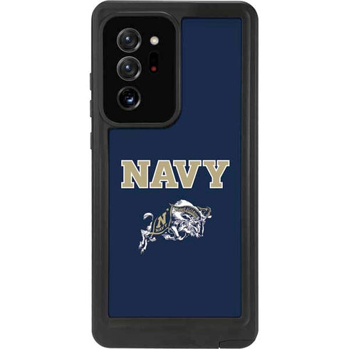 United States Naval Academy Navy Logo Galaxy Note20 Ultra 5G Waterproof Case