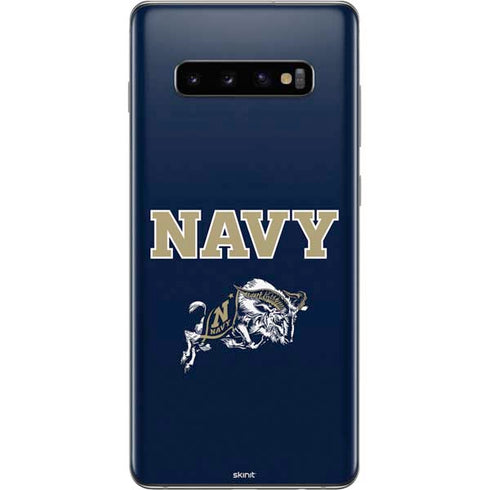 United States Naval Academy Navy Logo Galaxy S10 Plus Skin