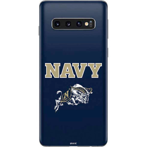 United States Naval Academy Navy Logo Galaxy S10 Skin