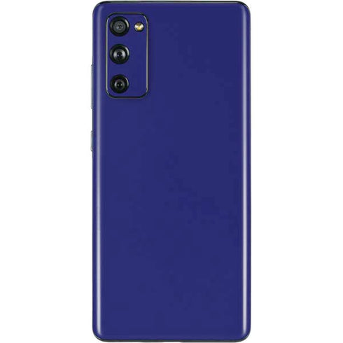Navy Blue Solid Galaxy S20 Fan Edition Skin