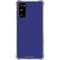 Navy Blue Solid Galaxy S20 FE Clear Case