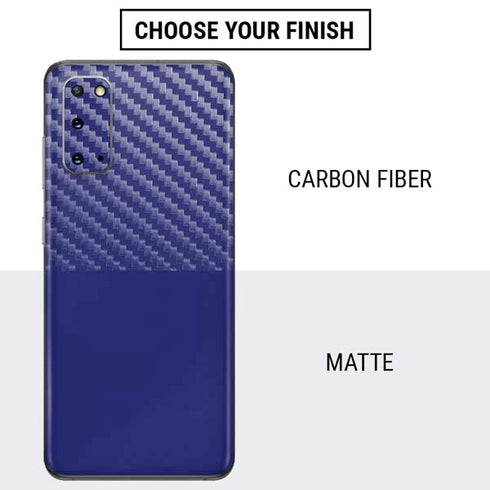 Navy Blue Solid Galaxy S20 Skin