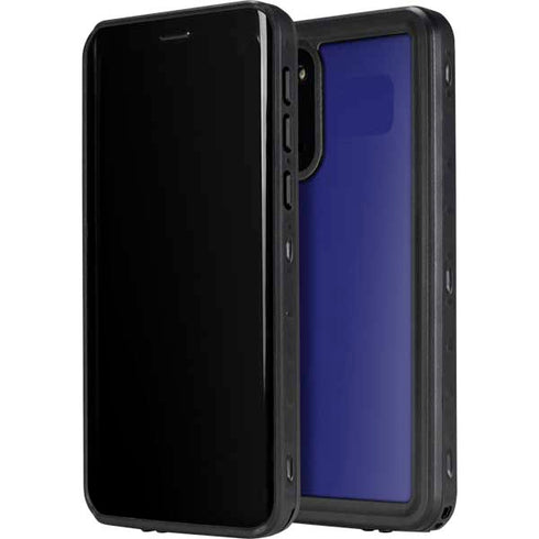 Navy Blue Solid Galaxy S20 Waterproof Case