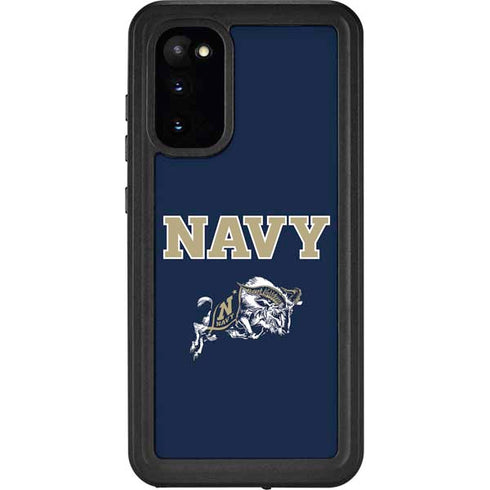United States Naval Academy Navy Logo Galaxy S20 Waterproof Case