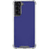 Navy Blue Solid Galaxy S21 5G Clear Case