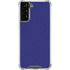 Navy Blue Solid Galaxy S21 Plus 5G Clear Case