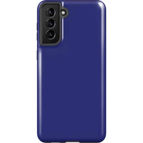 Navy Blue Solid Galaxy S21 Plus 5G Pro Case