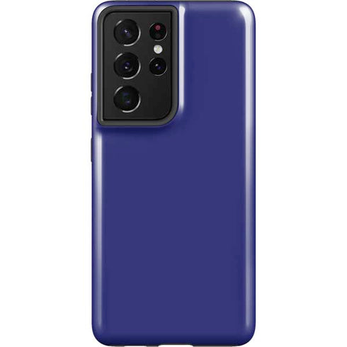 Navy Blue Solid Galaxy S21 Ultra 5G Pro Case