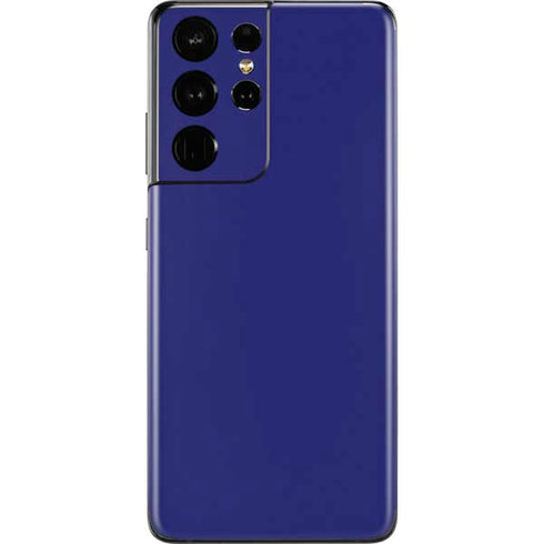 Navy Blue Solid Galaxy S21 Ultra 5G Skin
