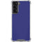 Navy Blue Solid Galaxy S22 Clear Case
