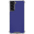 Navy Blue Solid Galaxy S22 Clear Case