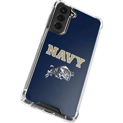 United States Naval Academy Navy Logo Galaxy S22 Plus Clear Case