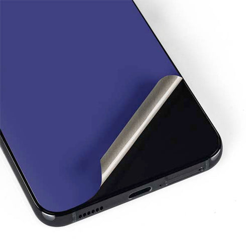 Navy Blue Solid Galaxy S22 Skin