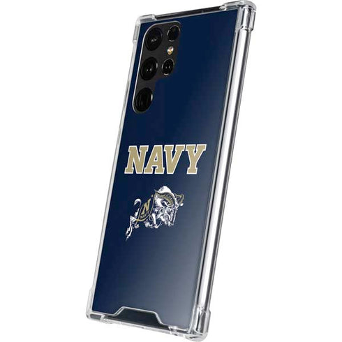 United States Naval Academy Navy Logo Galaxy S22 Ultra Clear Case