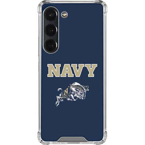 United States Naval Academy Navy Logo Galaxy S23 Clear Case