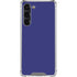 Navy Blue Solid Galaxy S23 Plus Clear Case