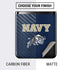 United States Naval Academy Navy Logo Galaxy Z Flip Skin