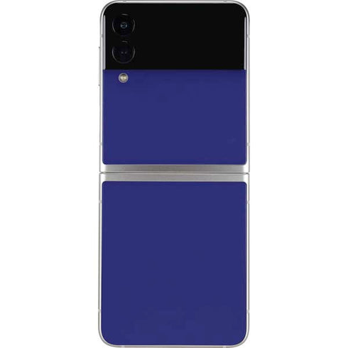 Navy Blue Solid Galaxy Z Flip3 5G Skin