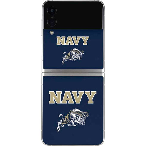 United States Naval Academy Navy Logo Galaxy Z Flip3 5G Skin