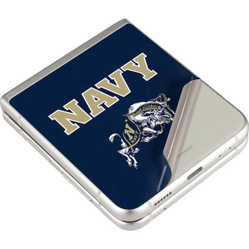 United States Naval Academy Navy Logo Galaxy Z Flip3 5G Skin