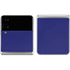 Navy Blue Solid Galaxy Z Flip4 5G Skin
