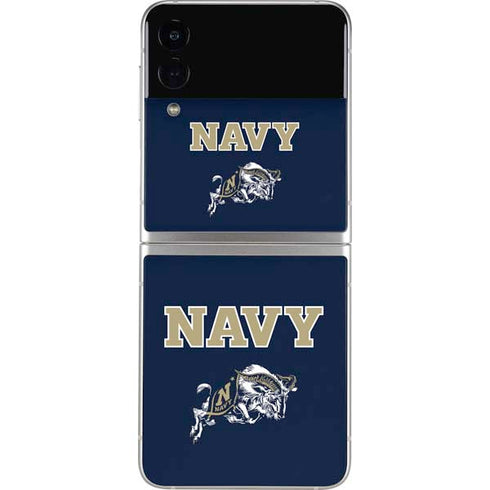 United States Naval Academy Navy Logo Galaxy Z Flip4 5G Skin