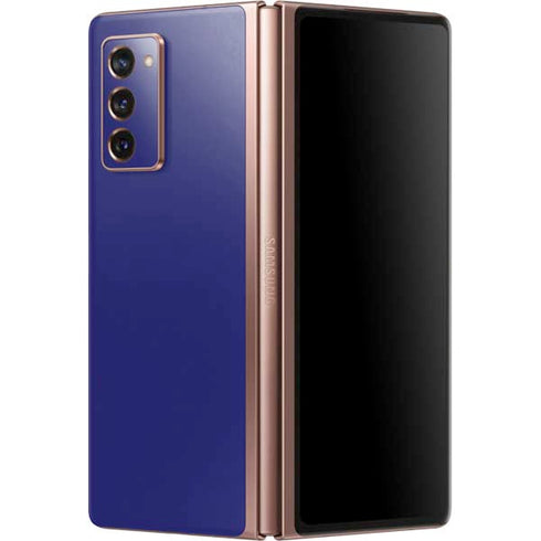 Navy Blue Solid Galaxy Z Fold2 5G Skin