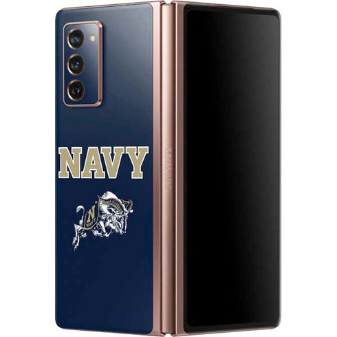 United States Naval Academy Navy Logo Galaxy Z Fold2 5G Skin