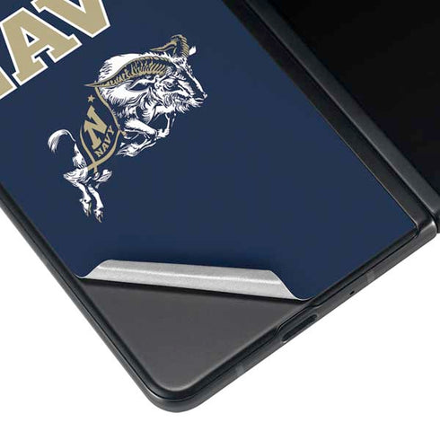 United States Naval Academy Navy Logo Galaxy Z Fold4 5G Skin