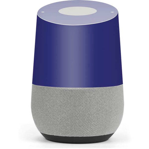 Navy Blue Solid Google Home Skin