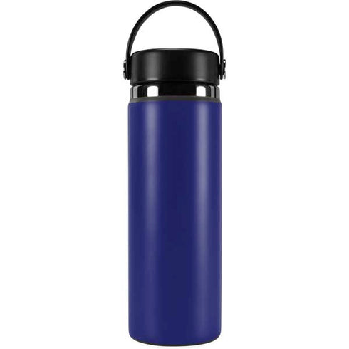 Navy Blue Solid Hydro Flask 20oz Wide Mouth Skin
