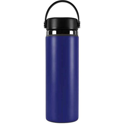 Navy Blue Solid Hydro Flask 20oz Wide Mouth Skin