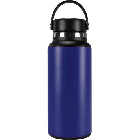 Navy Blue Solid Hydro Flask 32oz Wide Mouth Skin