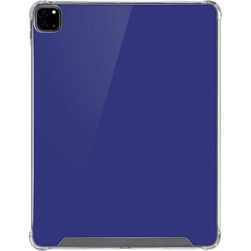 Navy Blue Solid iPad Pro 12.9in (2020) Clear Case