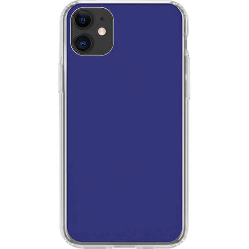 Navy iPhone 11 Clear Case