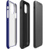 Navy Blue Solid iPhone 11 Impact Case