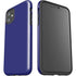 Navy Blue Solid iPhone 11 Impact Case