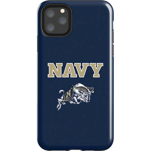 United States Naval Academy Navy Logo iPhone 11 Pro Max Impact Case
