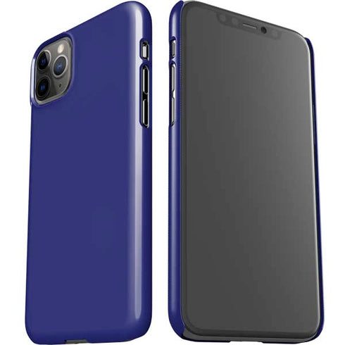 Navy Blue Solid iPhone 11 Pro Max Lite Case