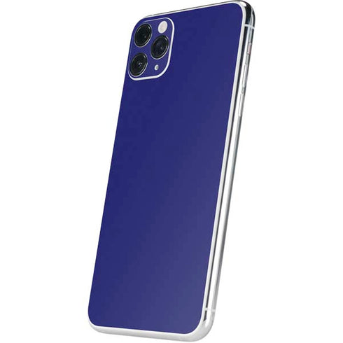Navy Blue Solid iPhone 11 Pro Max Skin