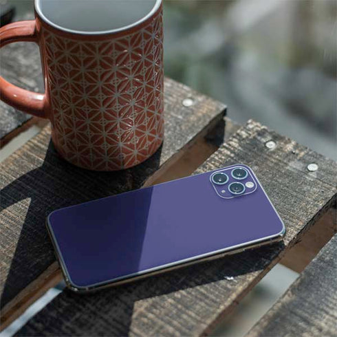 Navy Blue Solid iPhone 11 Pro Max Skin